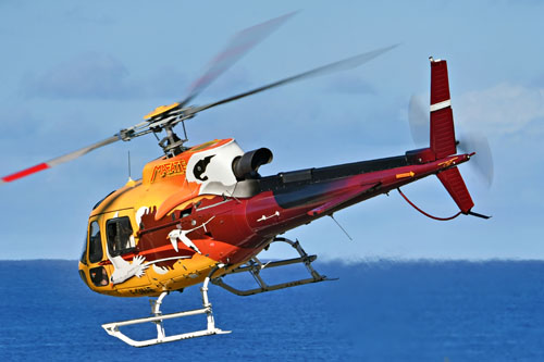 Hélicoptère H125 (AS350 B3E Ecureuil) F-OMAB (Paille en queue)