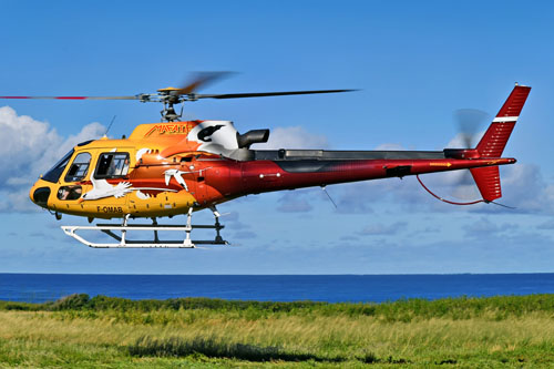 Hélicoptère H125 (AS350 B3E Ecureuil) F-OMAB (Paille en queue)