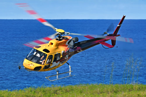 Hélicoptère H125 (AS350 B3E Ecureuil) F-OMAB (Paille en queue)