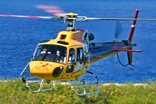 Hélicoptère H125 (AS350 B3E Ecureuil) F-OMAB (Paille en queue)