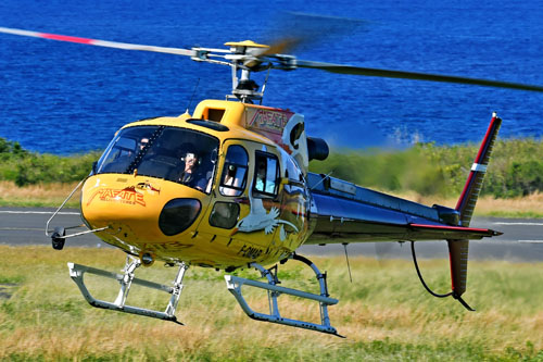 Hélicoptère H125 (AS350 B3E Ecureuil) F-OMAB (Paille en queue)