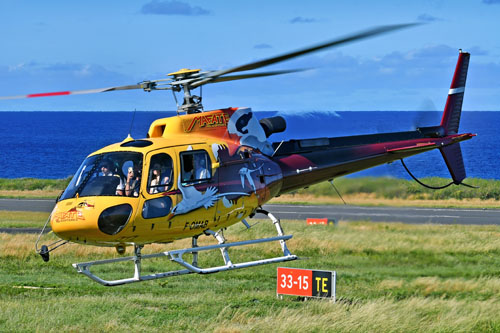 Hélicoptère H125 (AS350 B3E Ecureuil) F-OMAB (Paille en queue)