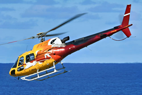 Hélicoptère H125 (AS350 B3E Ecureuil) F-OMAB (Paille en queue)