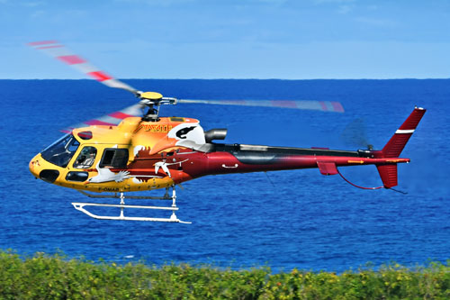 Hélicoptère H125 (AS350 B3E Ecureuil) F-OMAB (Paille en queue)