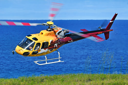 Hélicoptère H125 (AS350 B3E Ecureuil) F-OMAB (Paille en queue)