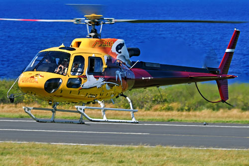 Hélicoptère H125 (AS350 B3E Ecureuil) F-OMAB (Paille en queue)
