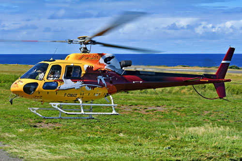 Hélicoptère H125 (AS350 B3E Ecureuil) F-OMAB (Paille en queue)