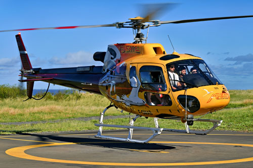 Hélicoptère H125 (AS350 B3E Ecureuil) F-OMAB (Paille en queue)