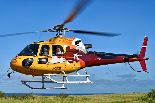Hélicoptère H125 (AS350 B3E Ecureuil) F-OMAB (Paille en queue)