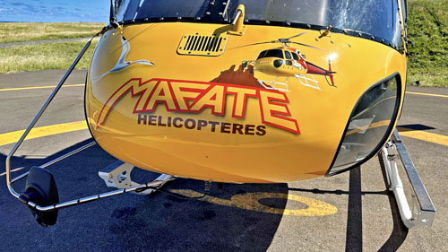 Hélicoptère H125 (AS350 B3E Ecureuil) F-OMAB (Paille en queue)