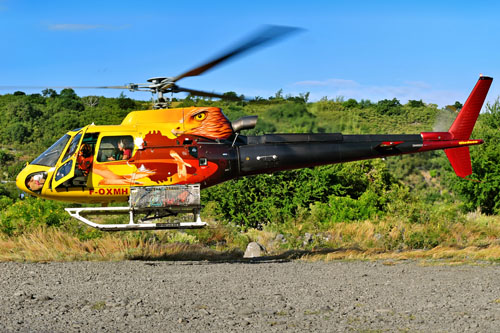 Hélicoptère H125 (AS350 B3E Ecureuil) F-OXMH (Papangue)