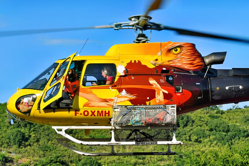Hélicoptère H125 (AS350 B3E Ecureuil) F-OXMH (Papangue)