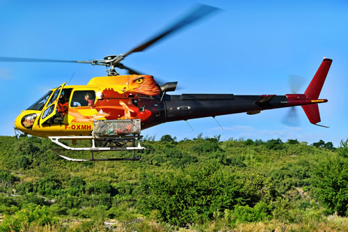 Hélicoptère H125 (AS350 B3E Ecureuil) F-OXMH (Papangue)