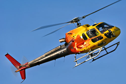 Hélicoptère H125 (AS350 B3E Ecureuil) F-OXMH (Papangue)