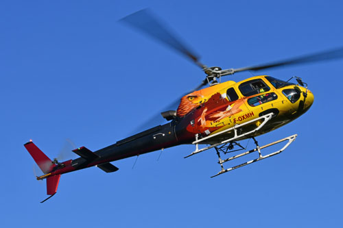 Hélicoptère H125 (AS350 B3E Ecureuil) F-OXMH (Papangue)