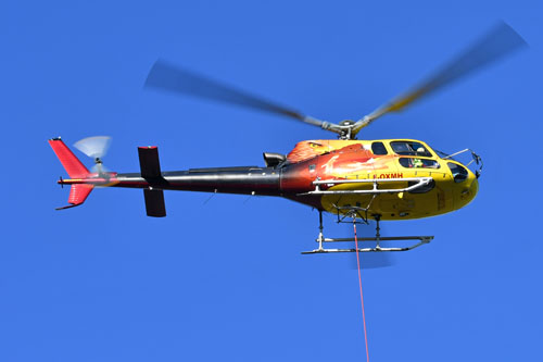 Hélicoptère H125 (AS350 B3E Ecureuil) F-OXMH (Papangue)
