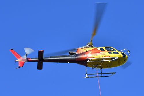 Hélicoptère H125 (AS350 B3E Ecureuil) F-OXMH (Papangue)