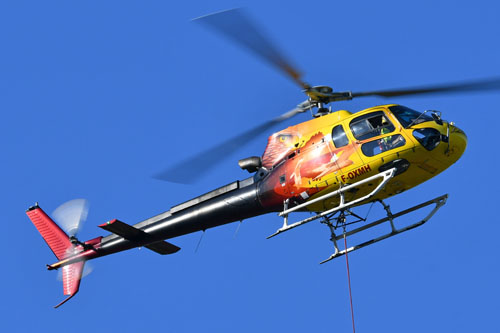 Hélicoptère H125 (AS350 B3E Ecureuil) F-OXMH (Papangue)