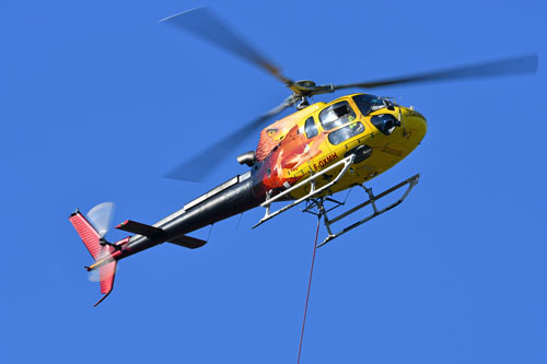 Hélicoptère H125 (AS350 B3E Ecureuil) F-OXMH (Papangue)