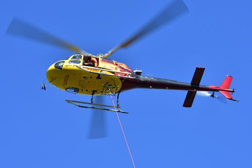 Hélicoptère H125 (AS350 B3E Ecureuil) F-OXMH (Papangue)