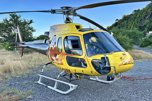 Hélicoptère H125 (AS350 B3E Ecureuil) F-OXMH (Papangue)