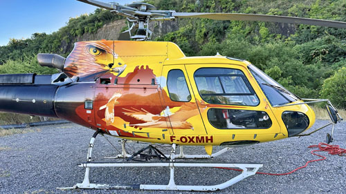 Hélicoptère H125 (AS350 B3E Ecureuil) F-OXMH (Papangue)