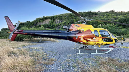 Hélicoptère H125 (AS350 B3E Ecureuil) F-OXMH (Papangue)