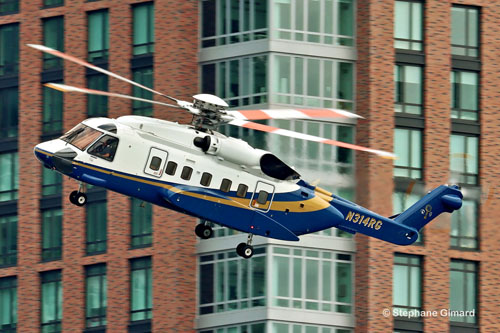 Hélicoptère S92A Helibus N314RG