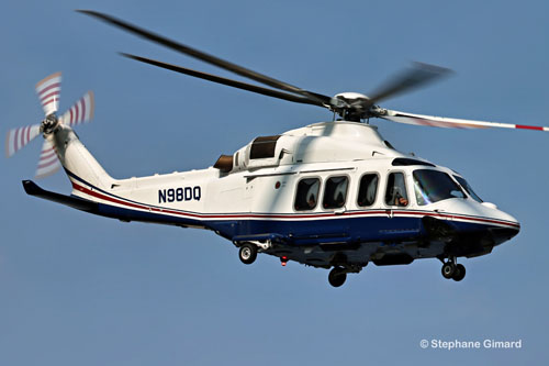 Hélicoptère AW139 N98DQ