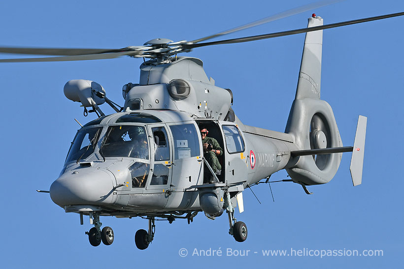 French Navy AS532 Panther helicopter